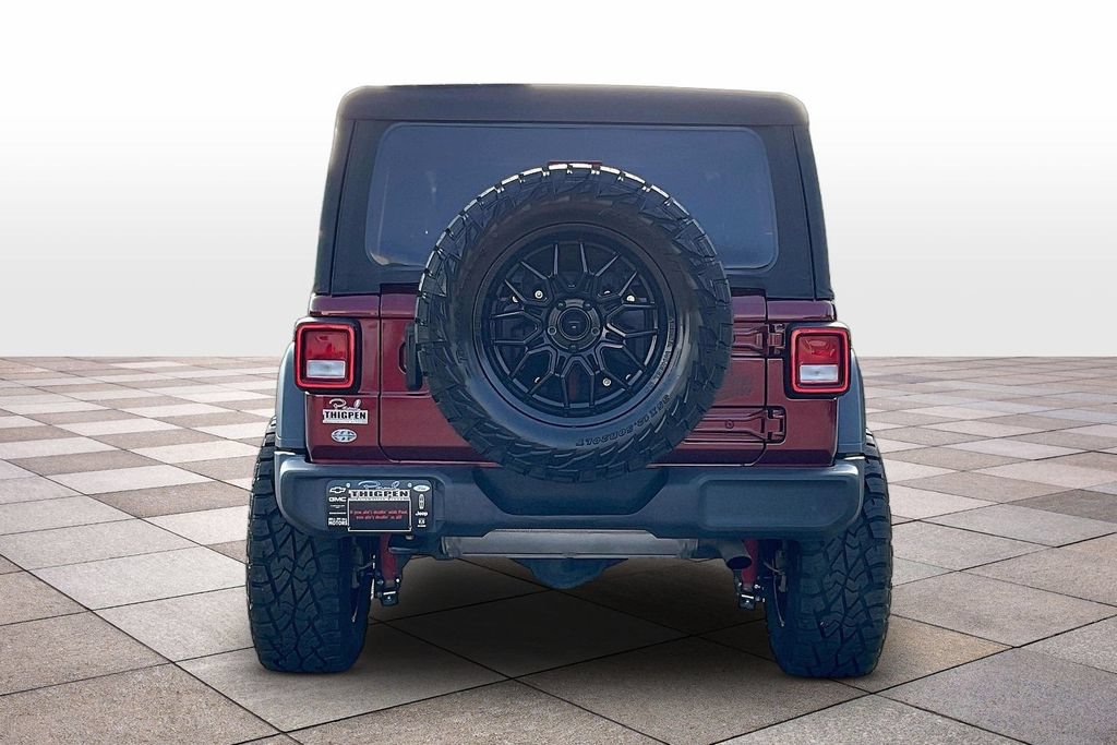 Used 2021 Jeep Wrangler Unlimited Sport AWD/4WD image 4