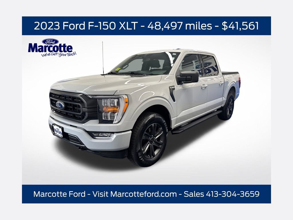 Certified 2023 Ford F150 XLT w/ Equipment Group 302A High AWD/4WD image 1