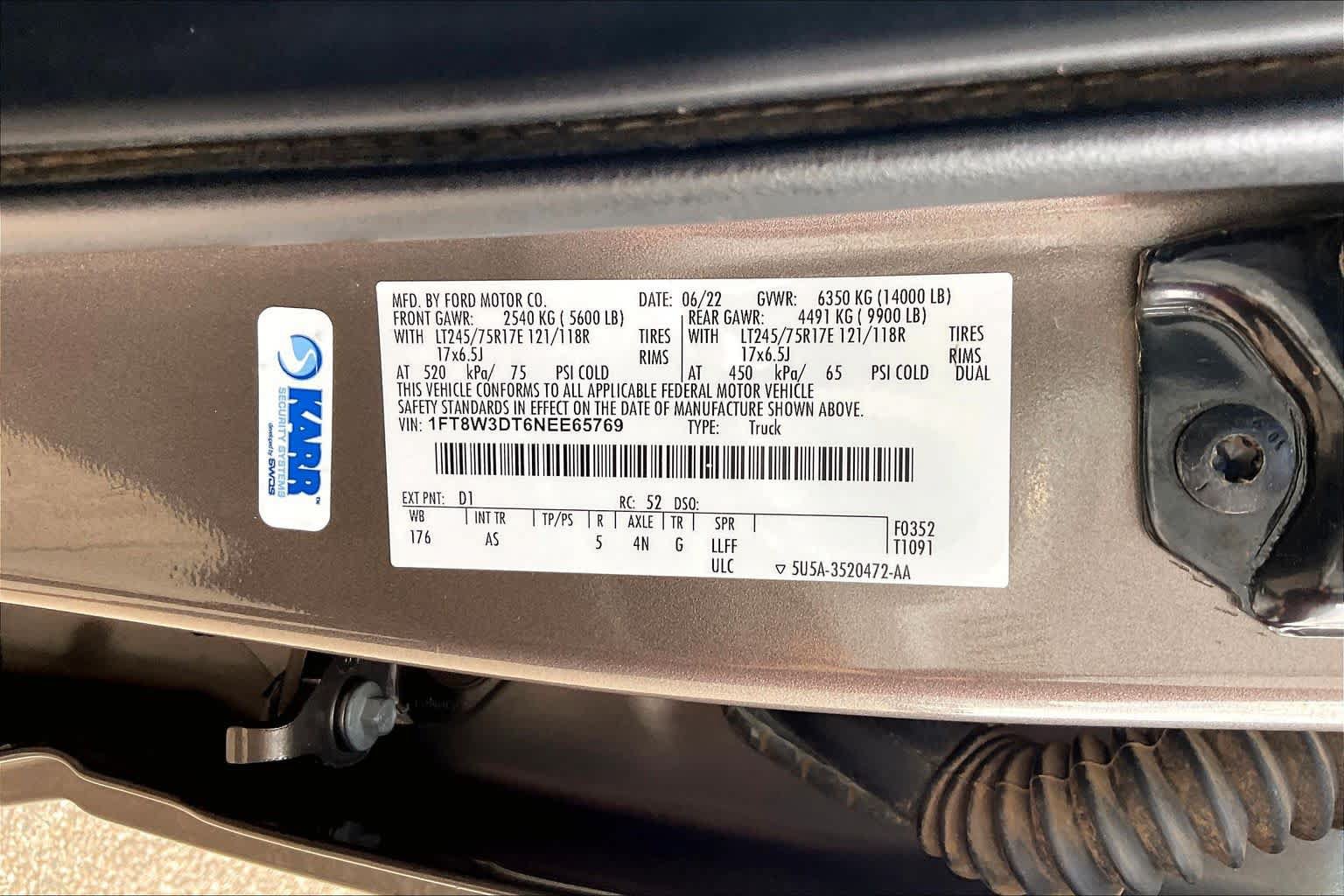 Certified 2022 Ford F350 XL w/ STX Appearance Package AWD/4WD image 31
