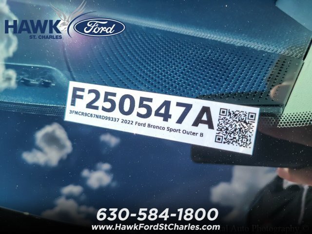 Certified 2022 Ford Bronco Sport Outer Banks w/ Tech Package AWD/4WD image 22