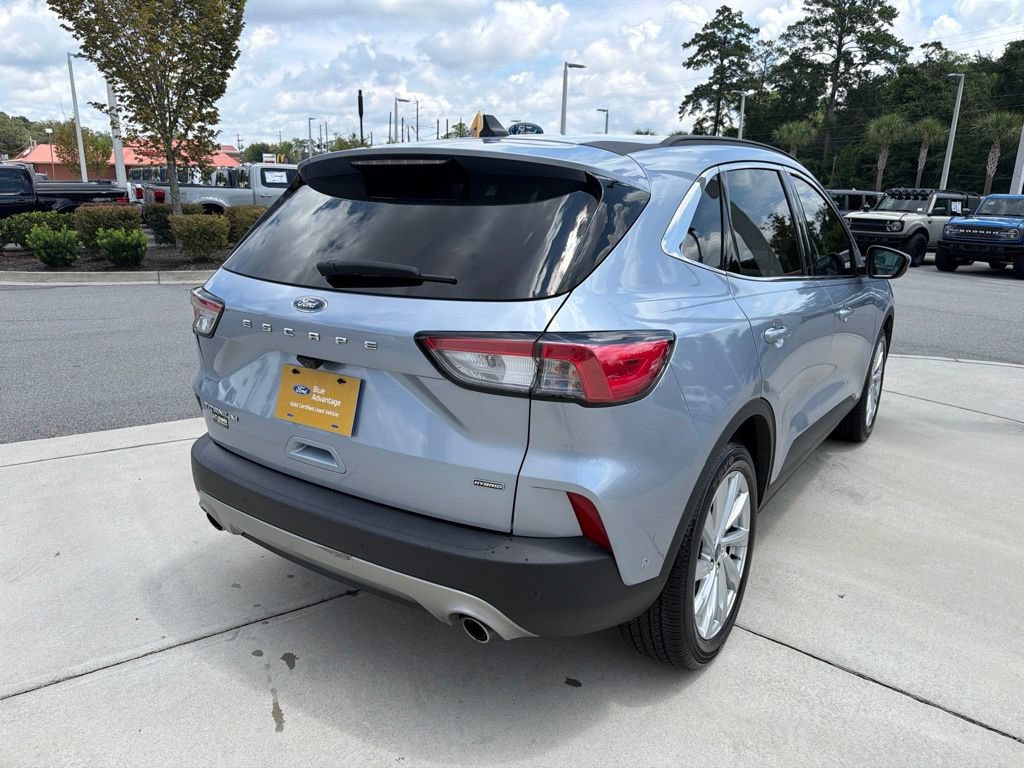 Certified 2022 Ford Escape Titanium w/ Titanium Elite Package FWD image 8