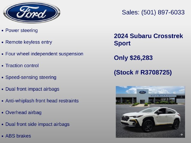 Used 2024 Subaru Crosstrek 2.5i Sport w/ Crosstrek Mirror Package AWD/4WD image 18