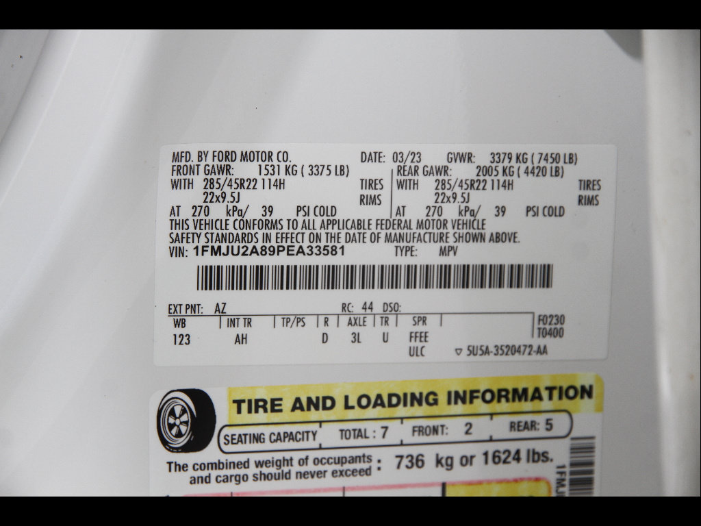 Certified 2023 Ford Expedition Limited AWD/4WD image 27