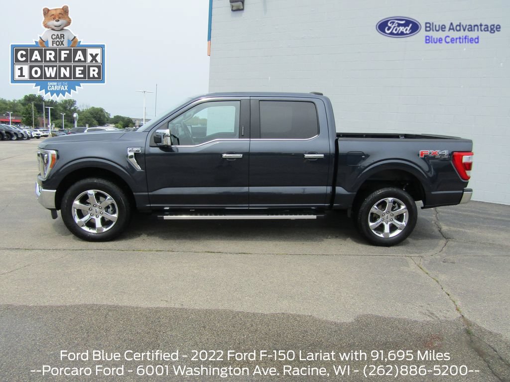 Certified 2022 Ford F150 Lariat w/ Equipment Group 502A High AWD/4WD image 2
