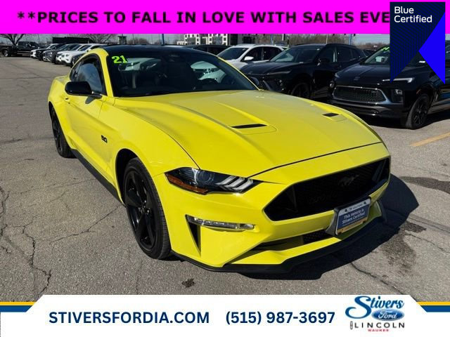 Certified 2021 Ford Mustang GT Premium w/ Black Accent Package image 1