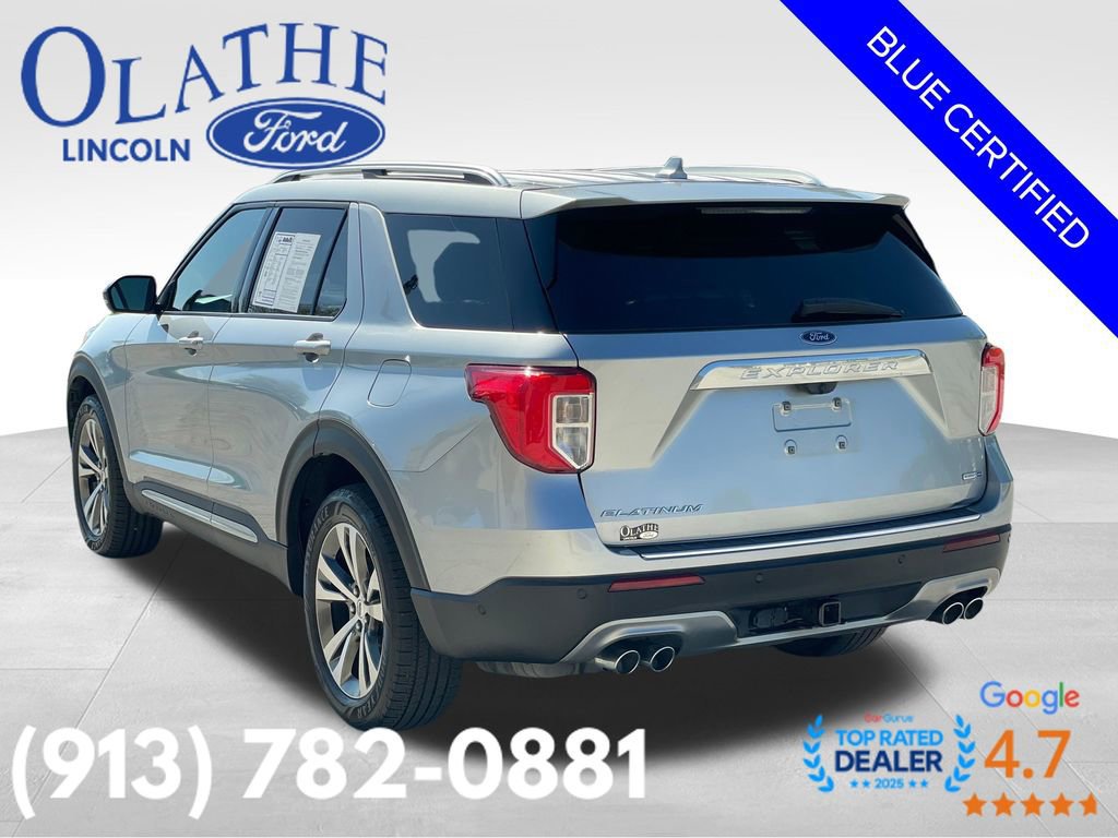 Certified 2020 Ford Explorer Platinum w/ Premium Technology Package AWD/4WD image 5