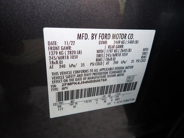 Certified 2022 Ford Edge SEL w/ Convenience Package image 22