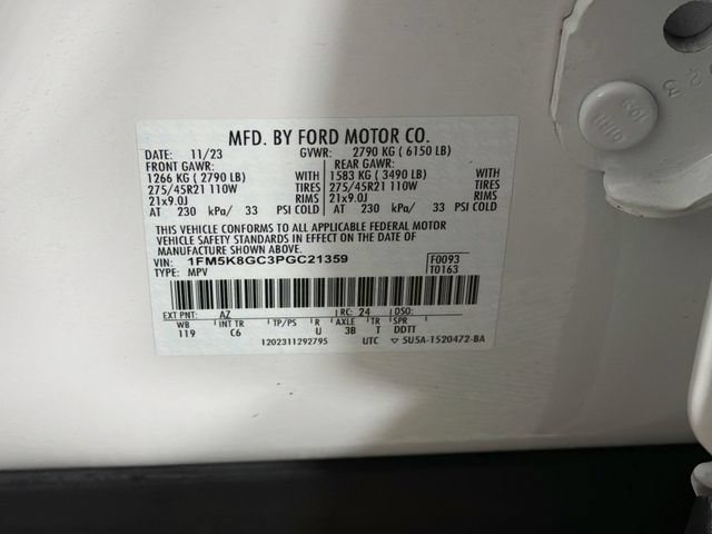 Certified 2023 Ford Explorer ST w/ Equipment Group 401A AWD/4WD image 39