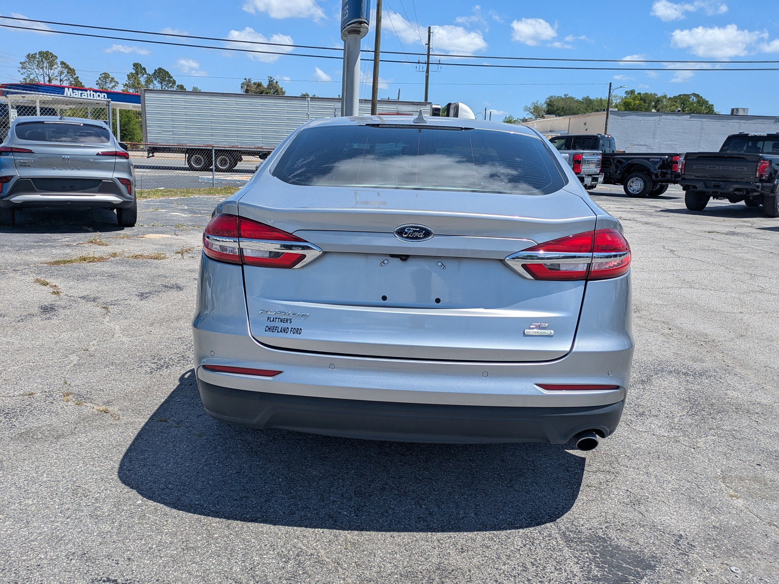 Certified 2020 Ford Fusion SE FWD image 4