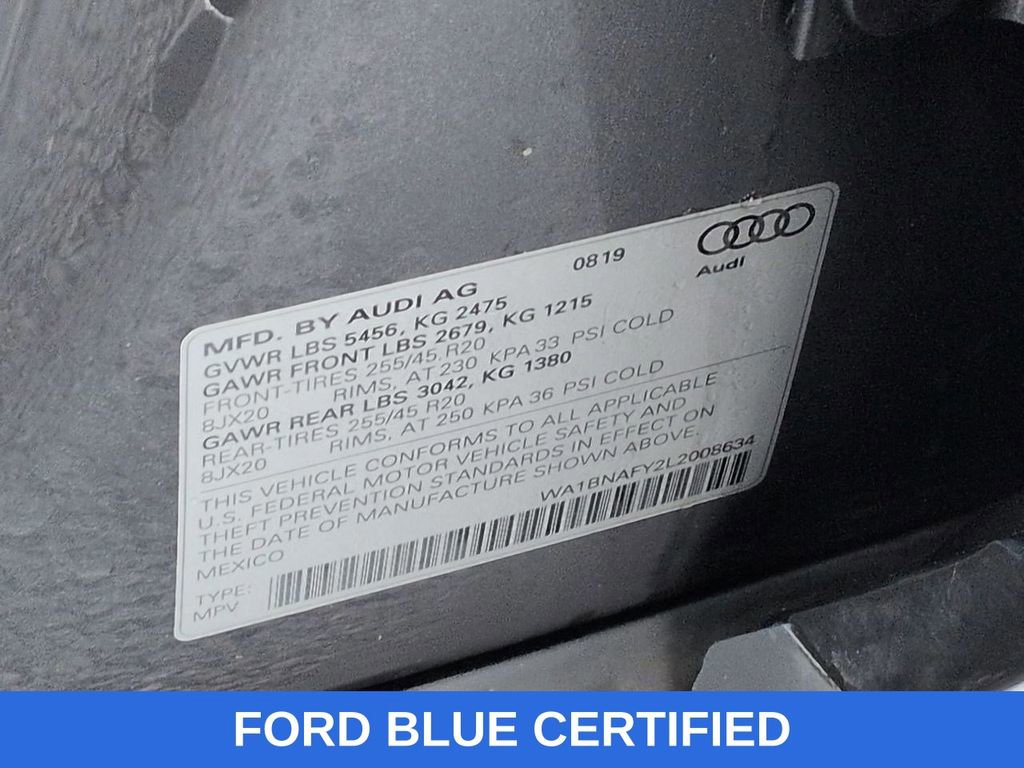 Used 2020 Audi Q5 2.0T Premium Plus w/ Premium Plus Package image 36