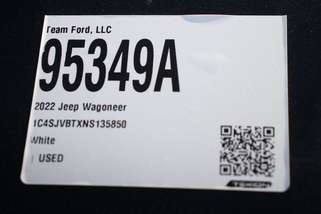 Used 2022 Jeep Wagoneer Series II AWD/4WD image 31