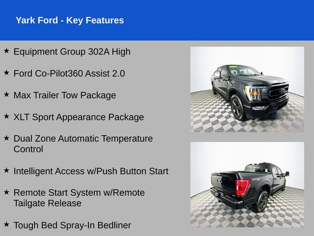 Certified 2021 Ford F150 XLT w/ Equipment Group 302A High image 2