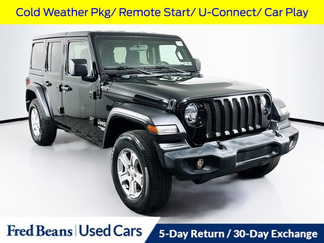 Used 2021 Jeep Wrangler Unlimited Sport image 1