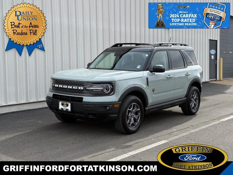 Certified 2024 Ford Bronco Sport Badlands w/ Premium Package
