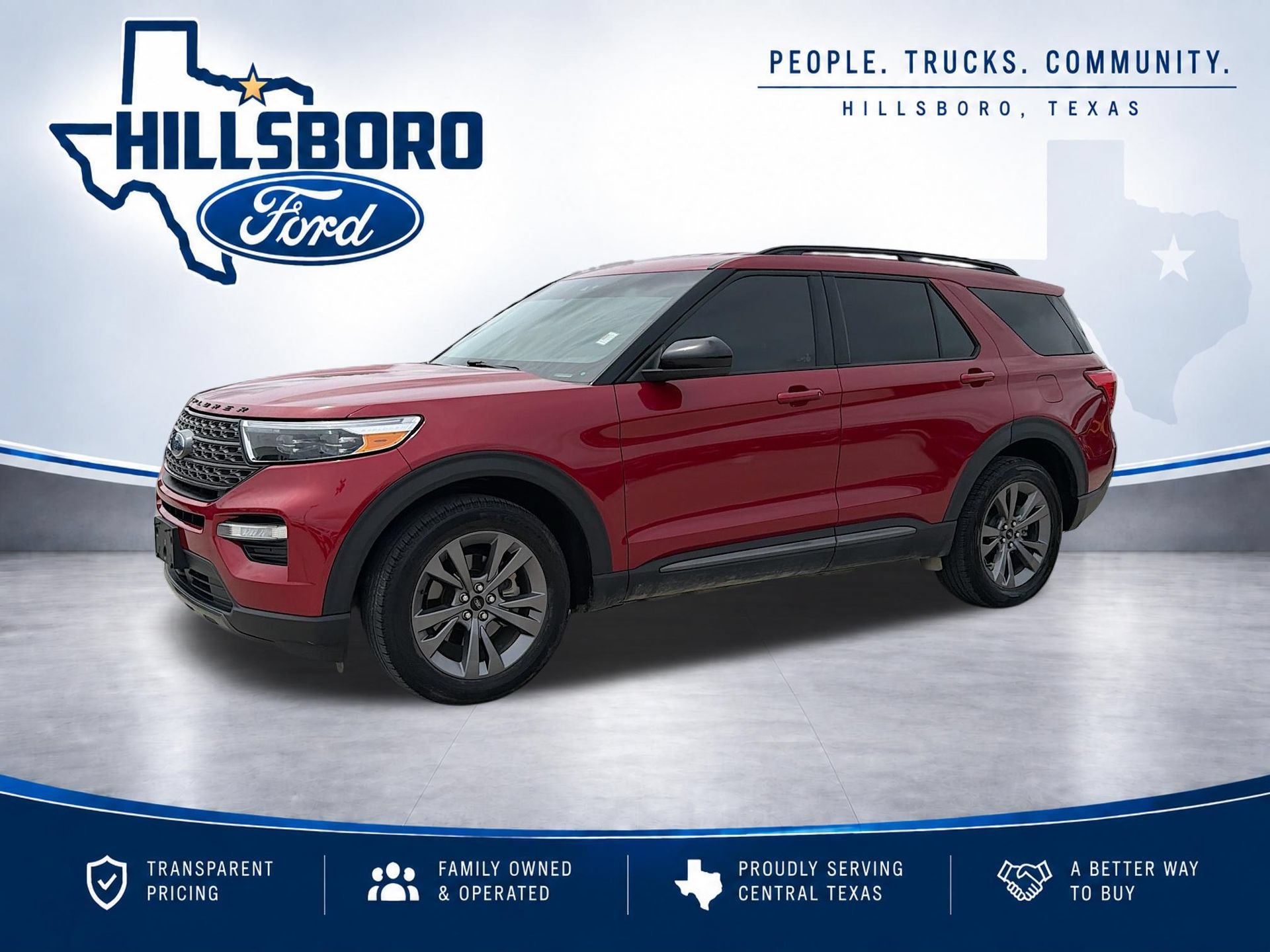 Certified 2022 Ford Explorer XLT w/ Equipment Group 202A