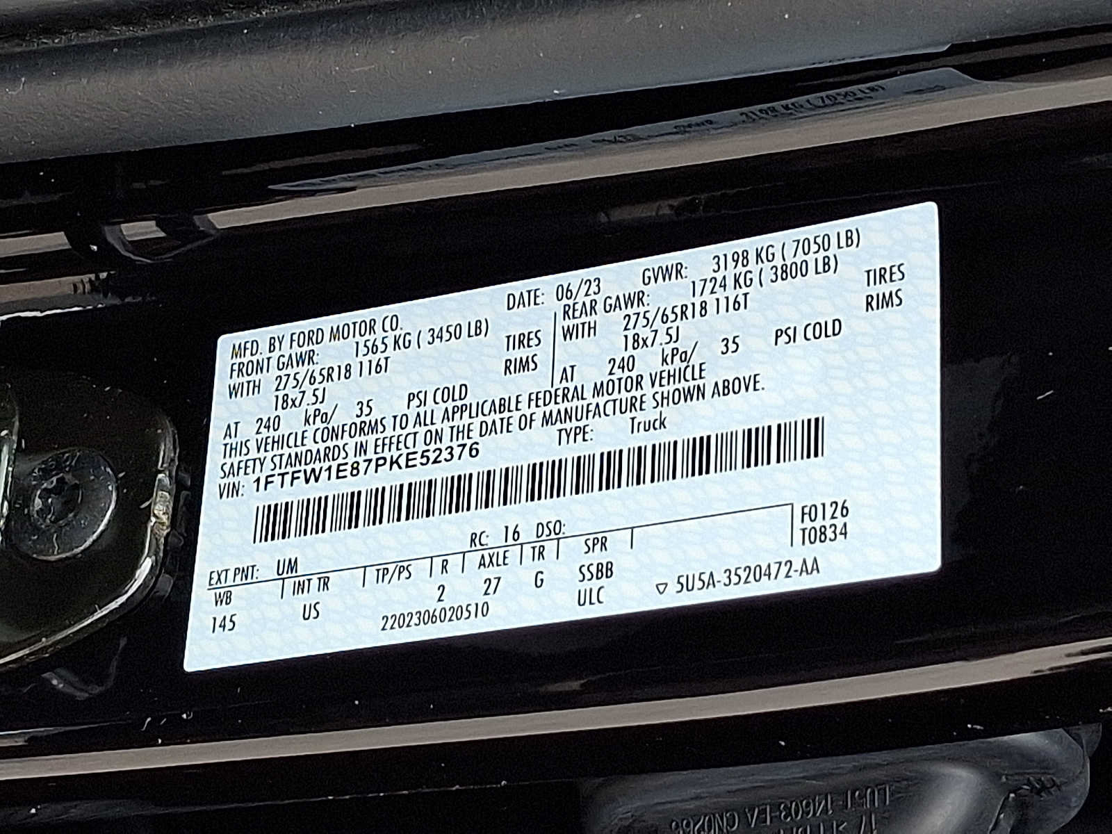 Certified 2023 Ford F150 XLT w/ Equipment Group 302A High AWD/4WD image 26