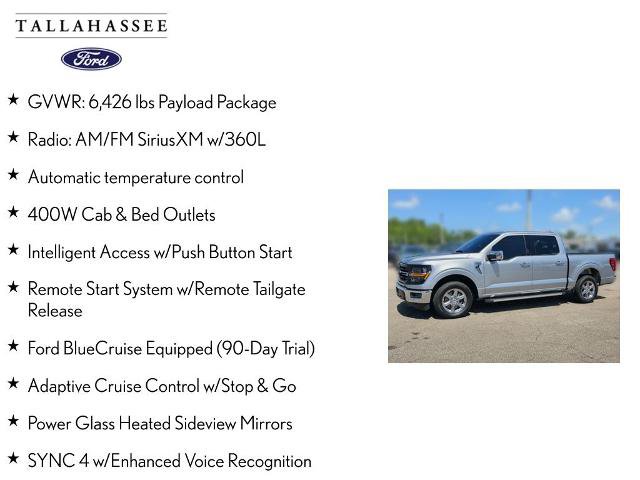 Certified 2024 Ford F150 XLT w/ Equipment Group 302A MID RWD image 14