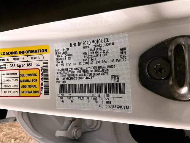 Certified 2024 Ford Bronco Sport Outer Banks AWD/4WD image 32