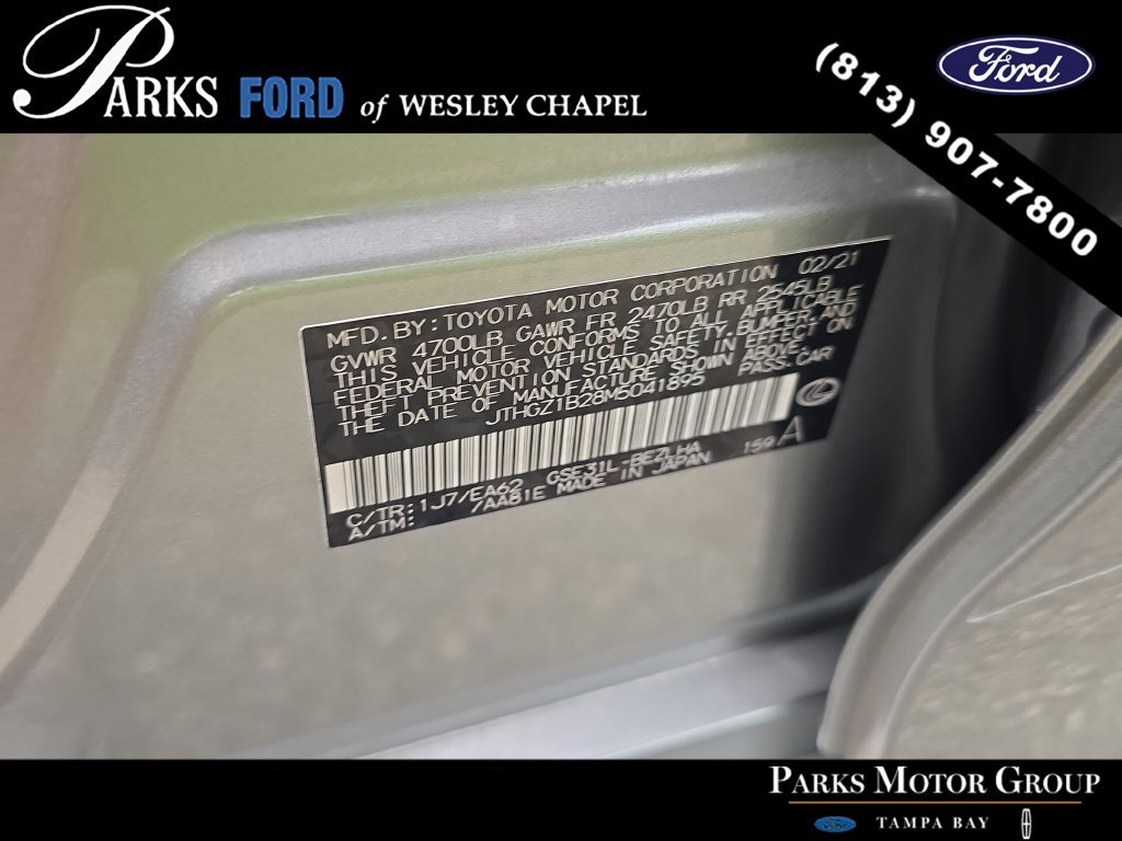 Used 2021 Lexus IS 350 F Sport w/ Accessory Package RWD image 33
