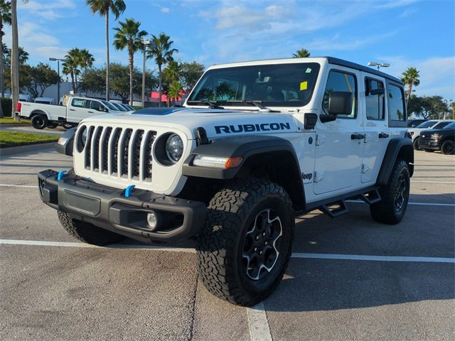 Used 2023 Jeep Wrangler Unlimited Rubicon 4xe w/ Steel Bumper Group image 8
