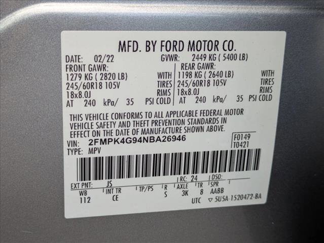 Certified 2022 Ford Edge SE AWD/4WD image 23