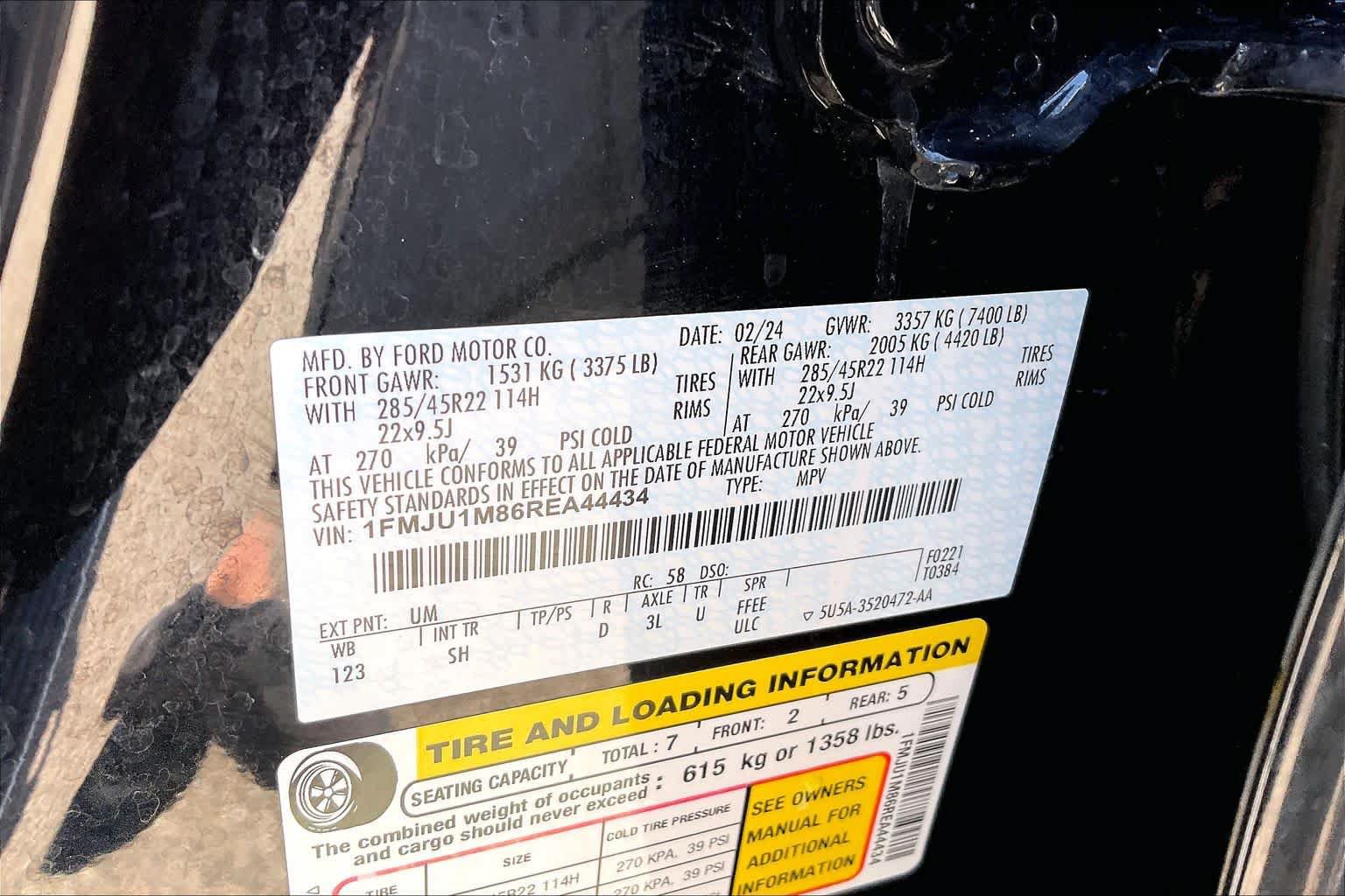Certified 2024 Ford Expedition Platinum AWD/4WD image 34