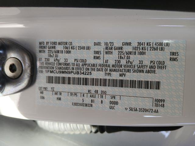 Certified 2023 Ford Escape ST-Line w/ Tech Pack #1 image 21