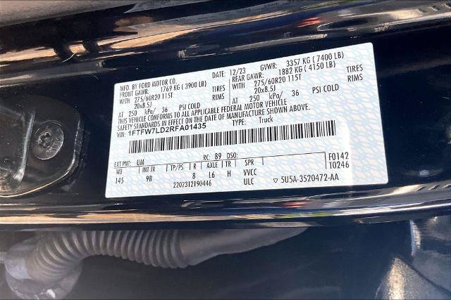 Certified 2024 Ford F150 Platinum w/ Equipment Group 702A High AWD/4WD image 32