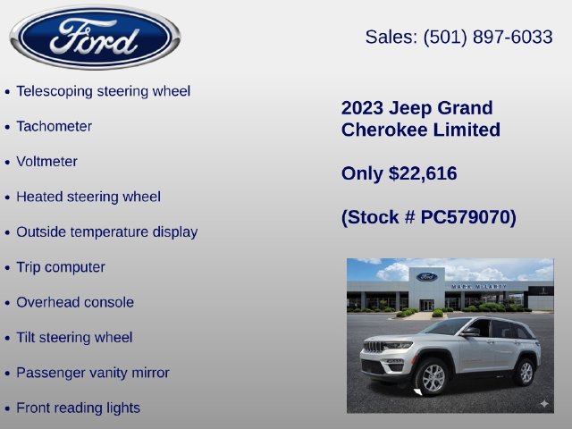 Used 2023 Jeep Grand Cherokee Limited RWD image 32