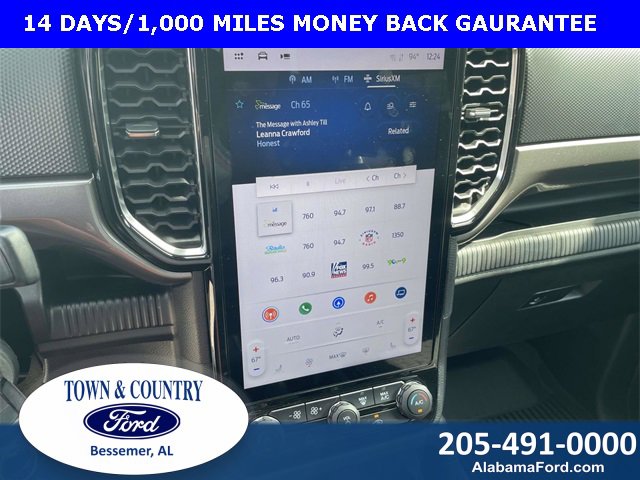 Certified 2024 Ford Ranger XLT w/ Equipment Group 301A High image 23