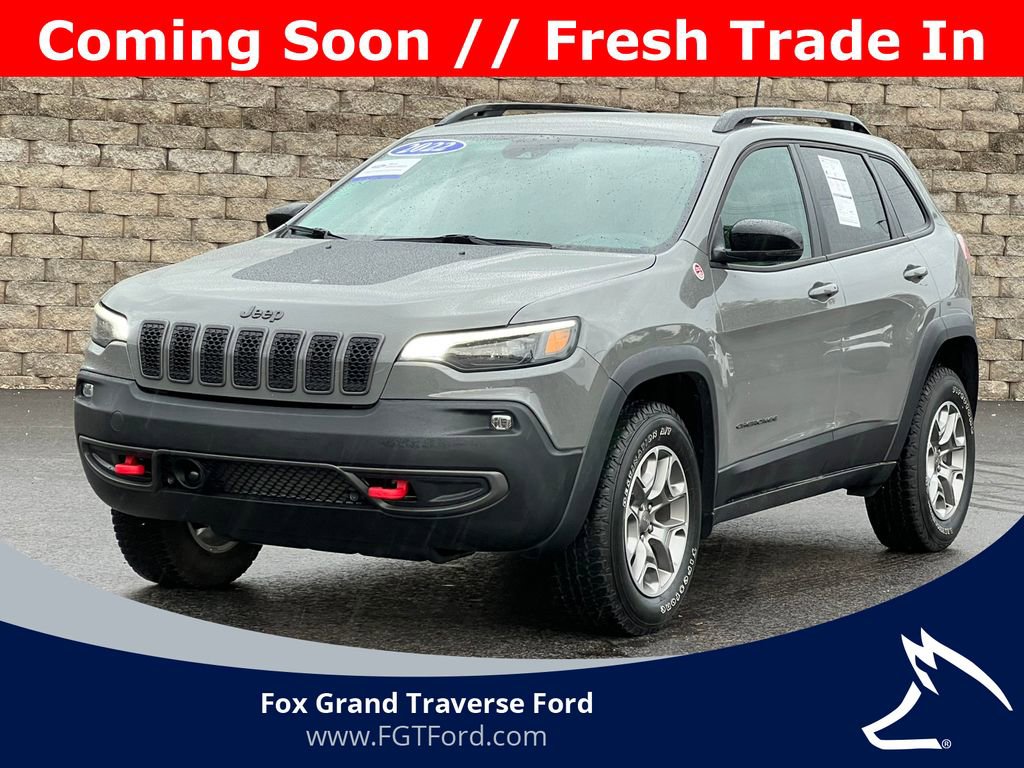 Used 2022 Jeep Cherokee Trailhawk w/ Premium Leather Package AWD/4WD image 1