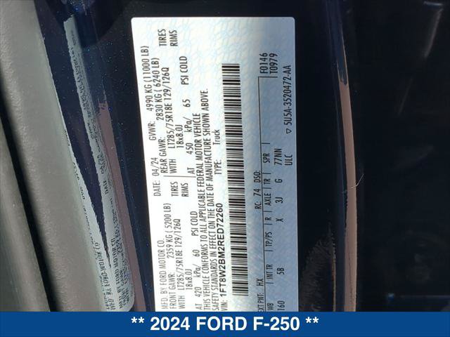 Certified 2024 Ford F250 Lariat w/ Lariat Ultimate Package AWD/4WD image 24