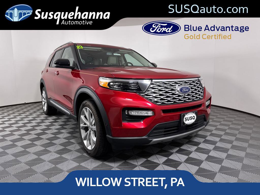 Certified 2023 Ford Explorer Platinum w/ Technology Package