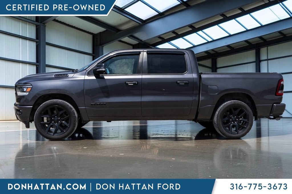 Used 2020 RAM 1500 Sport w/ Level 2 Equipment Goup w/2_L AWD/4WD image 3