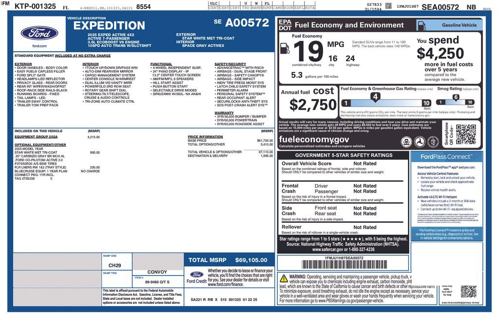 Certified 2025 Ford Expedition Active image 5