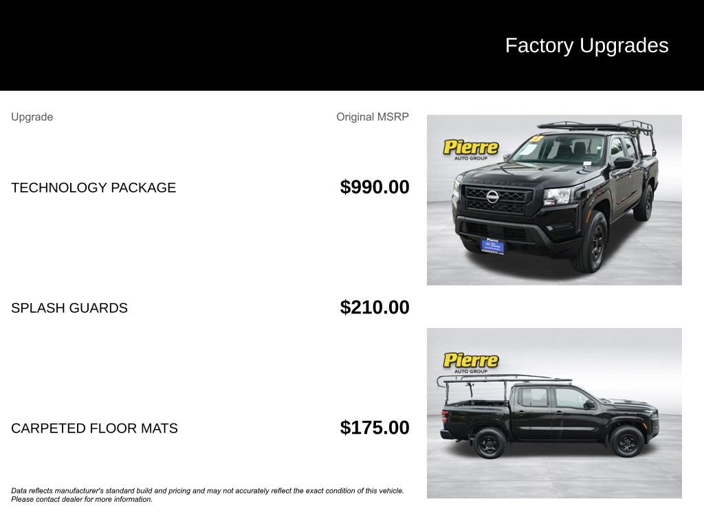 Used 2023 Nissan Frontier S w/ Technology Package AWD/4WD image 13