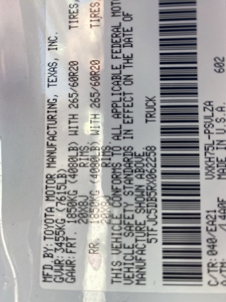 Used 2024 Toyota Tundra Limited image 32