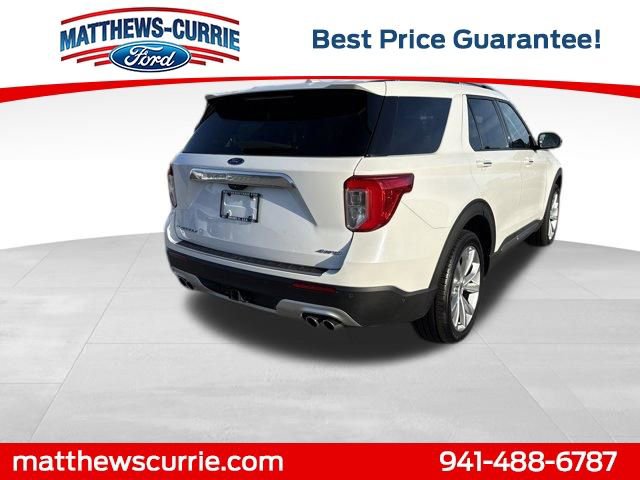 Certified 2021 Ford Explorer Platinum w/ Equipment Group 601A image 4