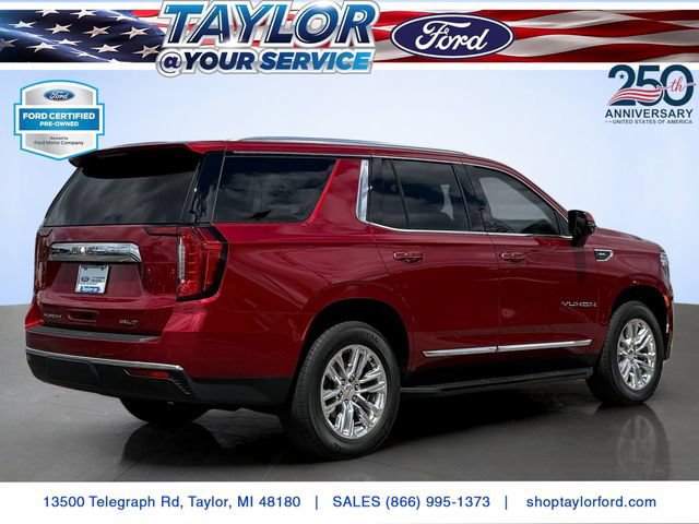 Used 2021 GMC Yukon SLT w/ SLT Luxury Plus Package AWD/4WD image 3