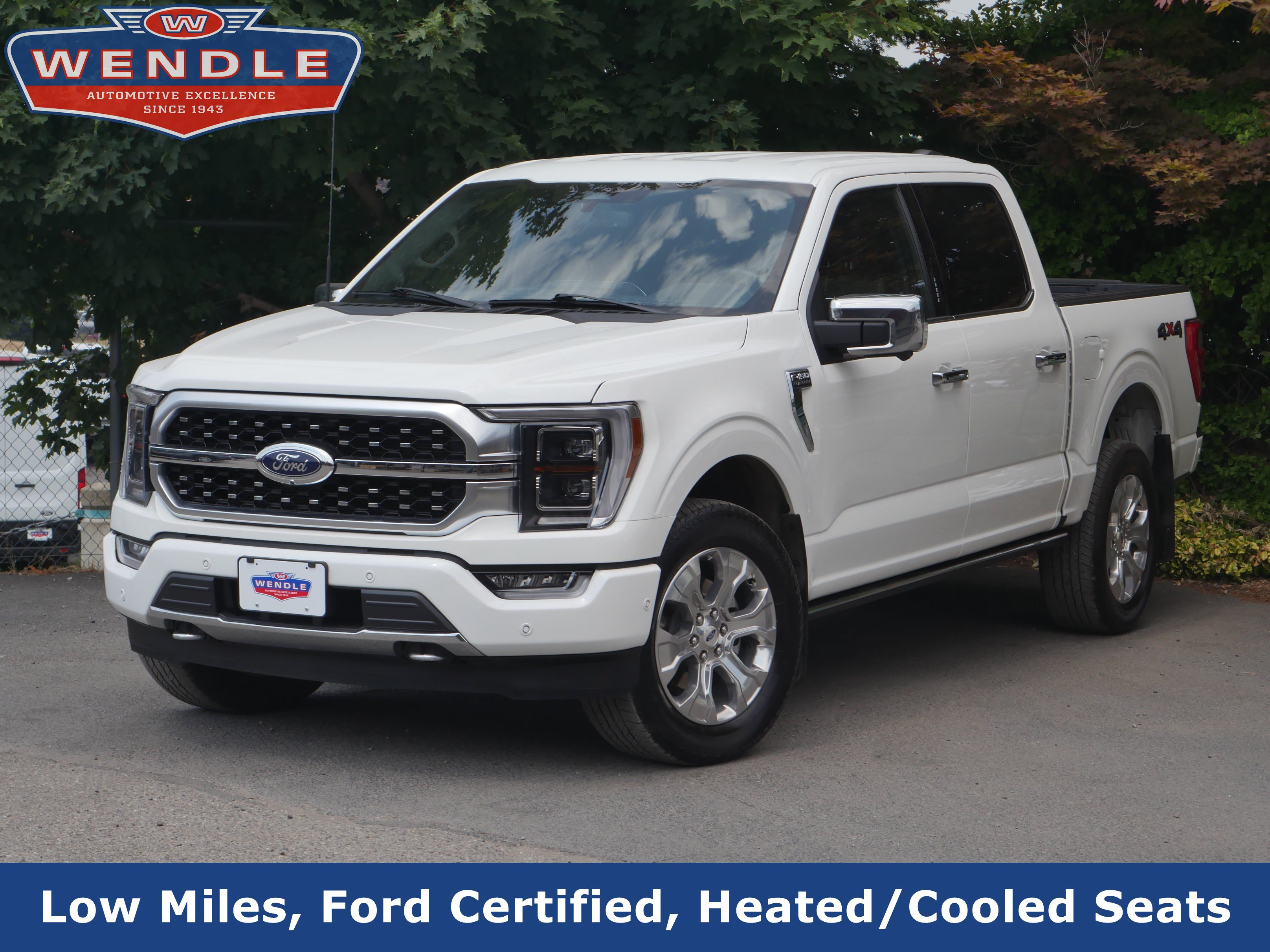 Certified 2023 Ford F150 Platinum