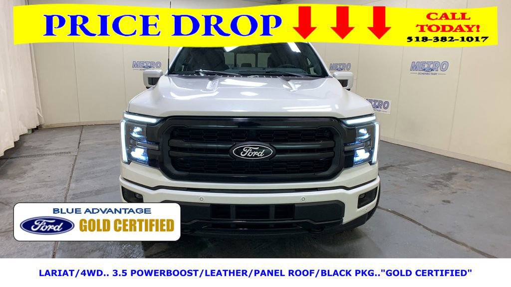 Certified 2025 Ford F150 Lariat w/ Equipment Group 502A High image 10