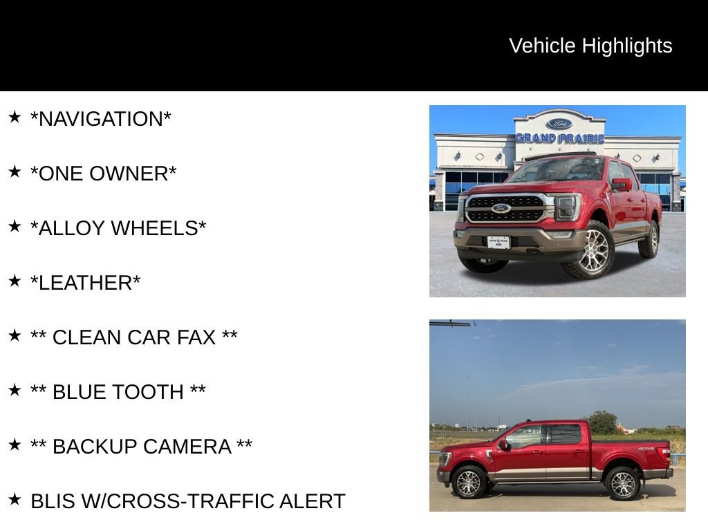 Certified 2022 Ford F150 King Ranch w/ Equipment Group 601A High AWD/4WD image 4