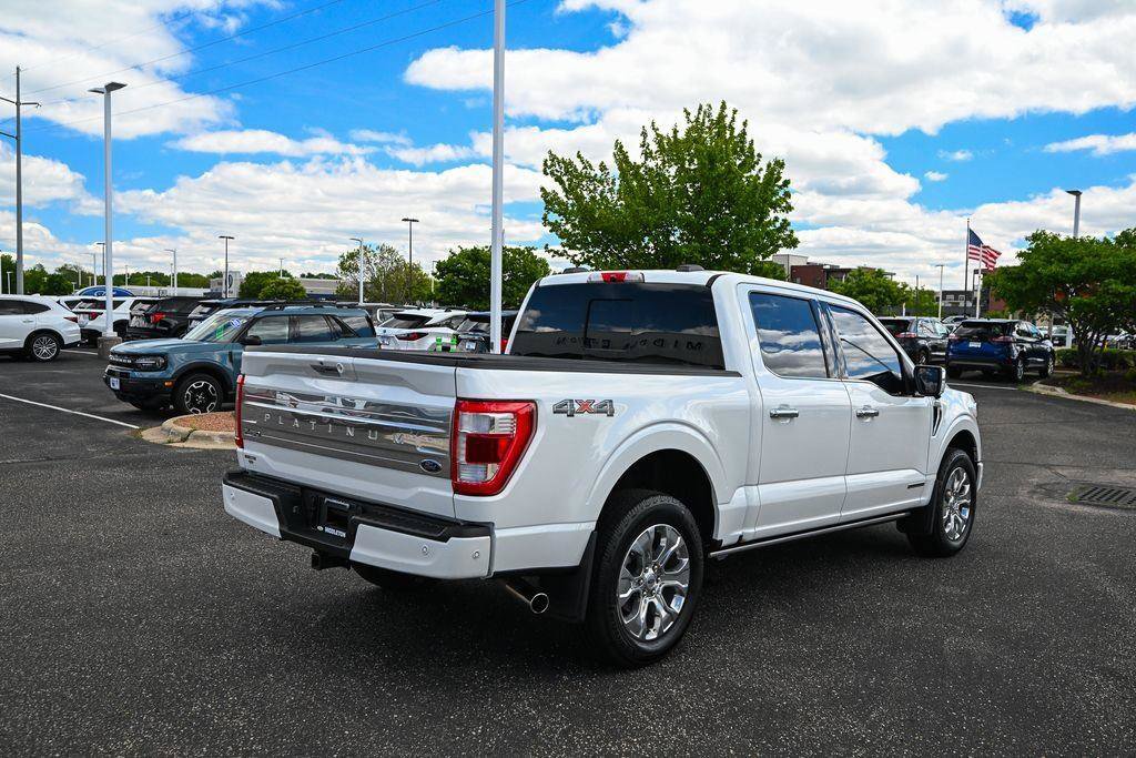 Certified 2022 Ford F150 Platinum w/ Equipment Group 701A High AWD/4WD image 5