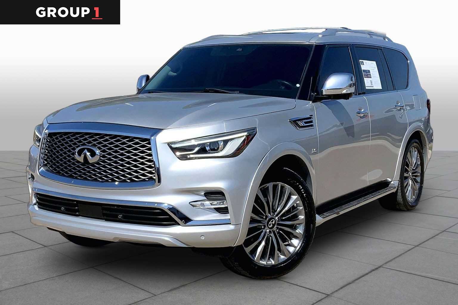 Used 2019 INFINITI QX80 Luxe w/ 22" Wheel Package RWD image 1