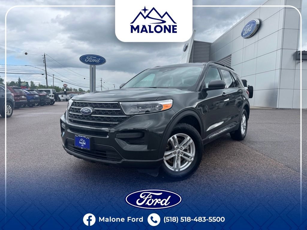 Certified 2023 Ford Explorer XLT w/ Class IV Trailer Tow Package AWD/4WD image 1