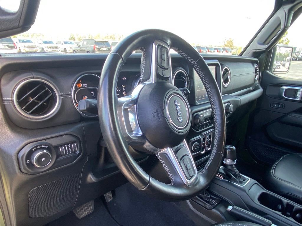 Used 2021 Jeep Wrangler Unlimited Sahara w/ Uconnect 4C Nav & Sound Group image 9