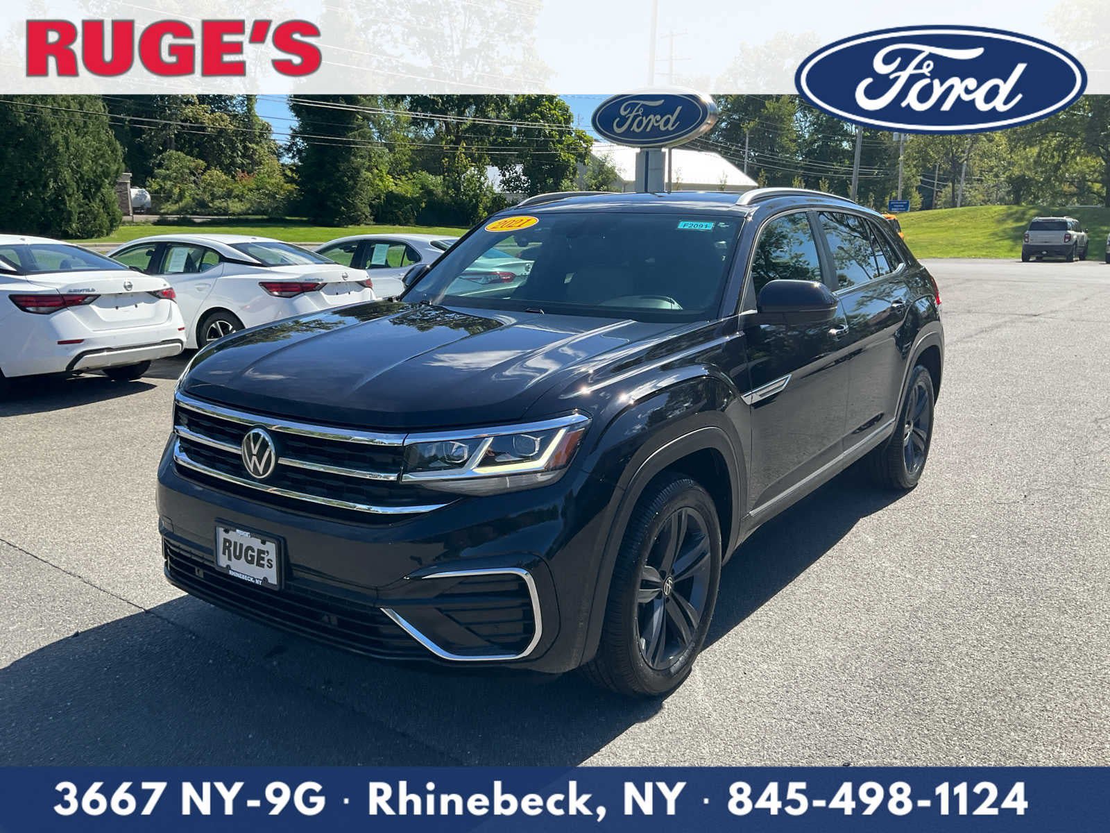 Used 2021 Volkswagen Atlas Cross Sport SE w/ Panoramic Sunroof Package AWD/4WD image 12