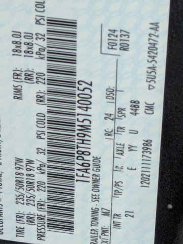 Certified 2021 Ford Mustang Coupe w/ Equipment Group 101A RWD image 20