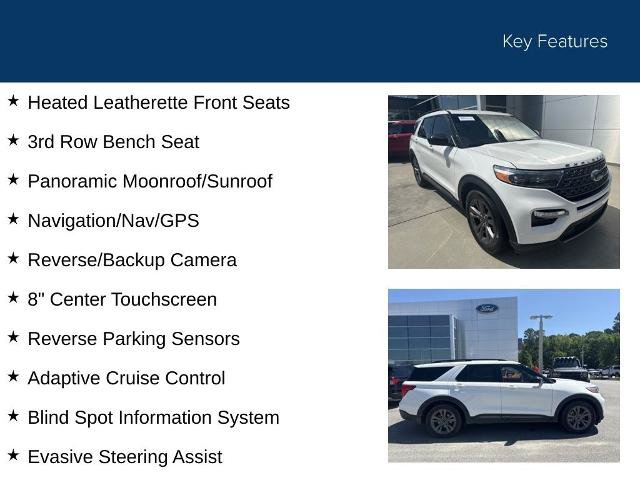 Certified 2024 Ford Explorer XLT w/ Equipment Group 202A RWD image 34