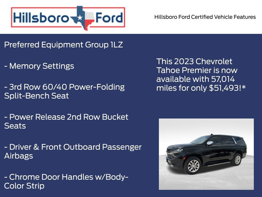 Used 2023 Chevrolet Tahoe Premier AWD/4WD image 5